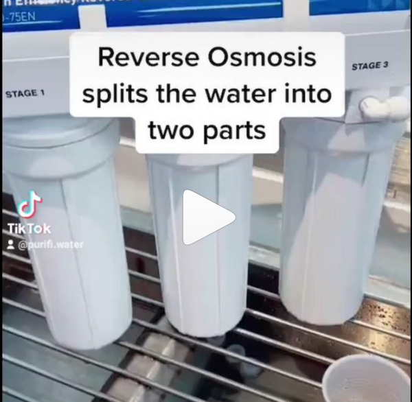 How does Reverse Osmosis purify tap water? PURIFI Water Drink Life