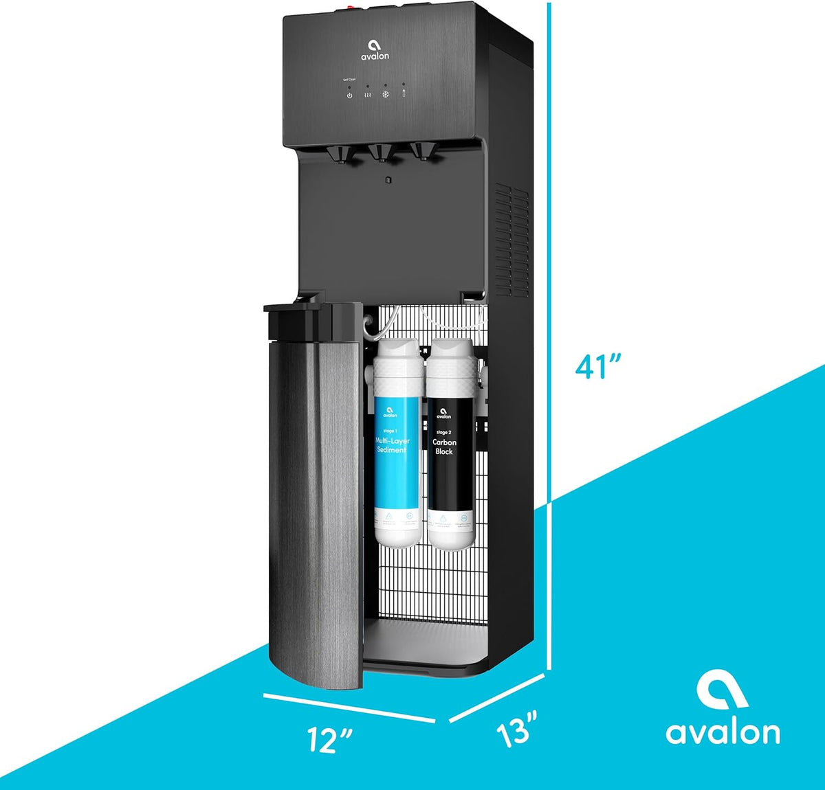 Avalon A5 Stainless Point-of-Use Cooler with Filtration – Purifi Water