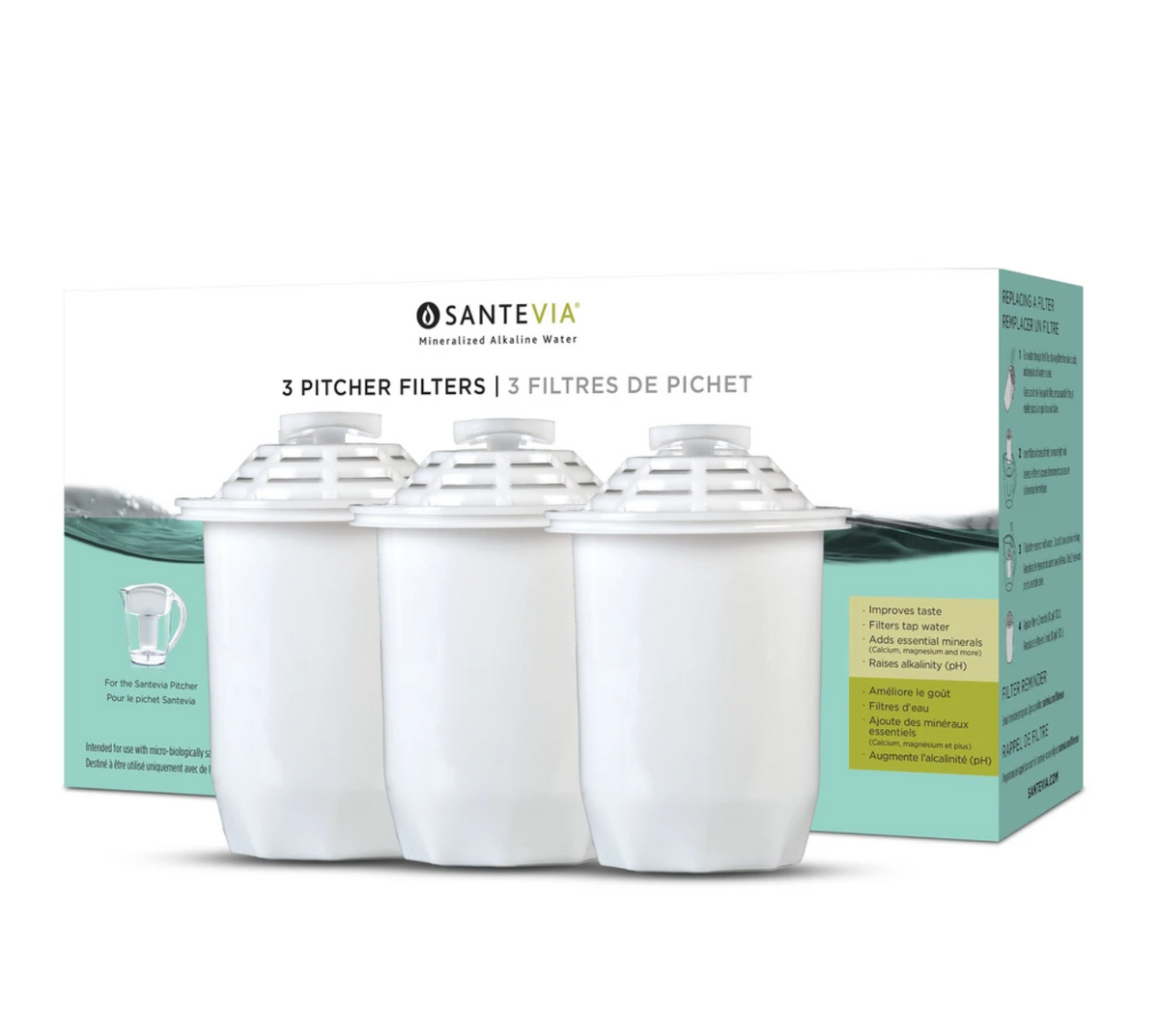 Santevia Classic Water Pitcher (Filter Only) – Purifi Water