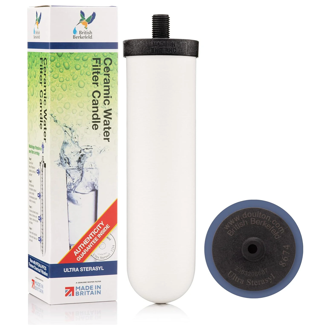 Refurbished Purifi Gravity System (Berkey Housing + British Berkefeld ...