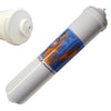 Omnipure K5686-JJ 12" Inline Carbon Water Filter with Scale Inhibitor – 1/4" Quick Connect